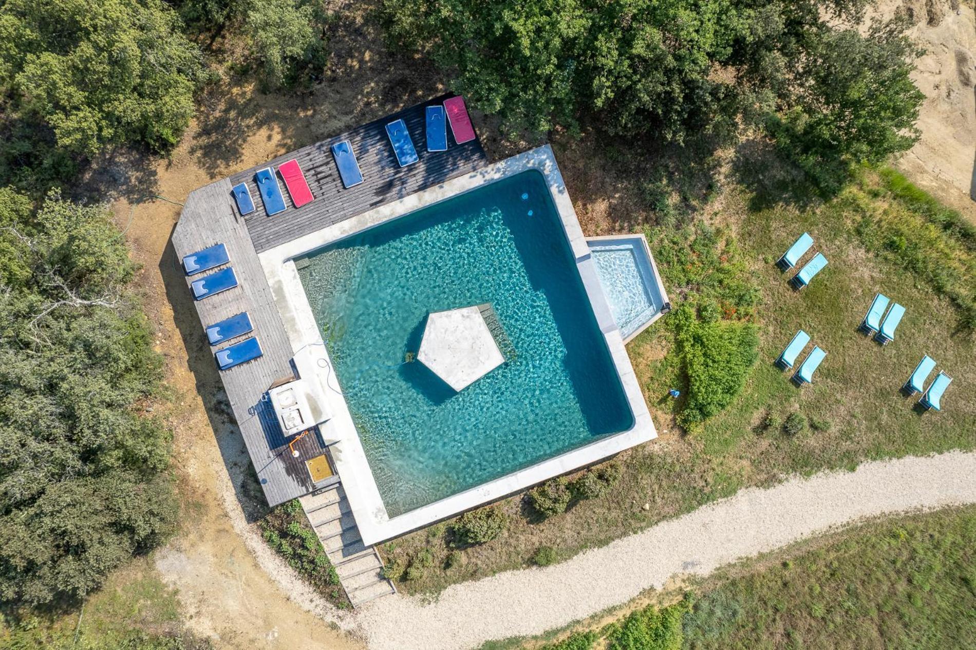 Domaine La Ferme Hi Bride Bed & Breakfast Villelaure Exterior foto