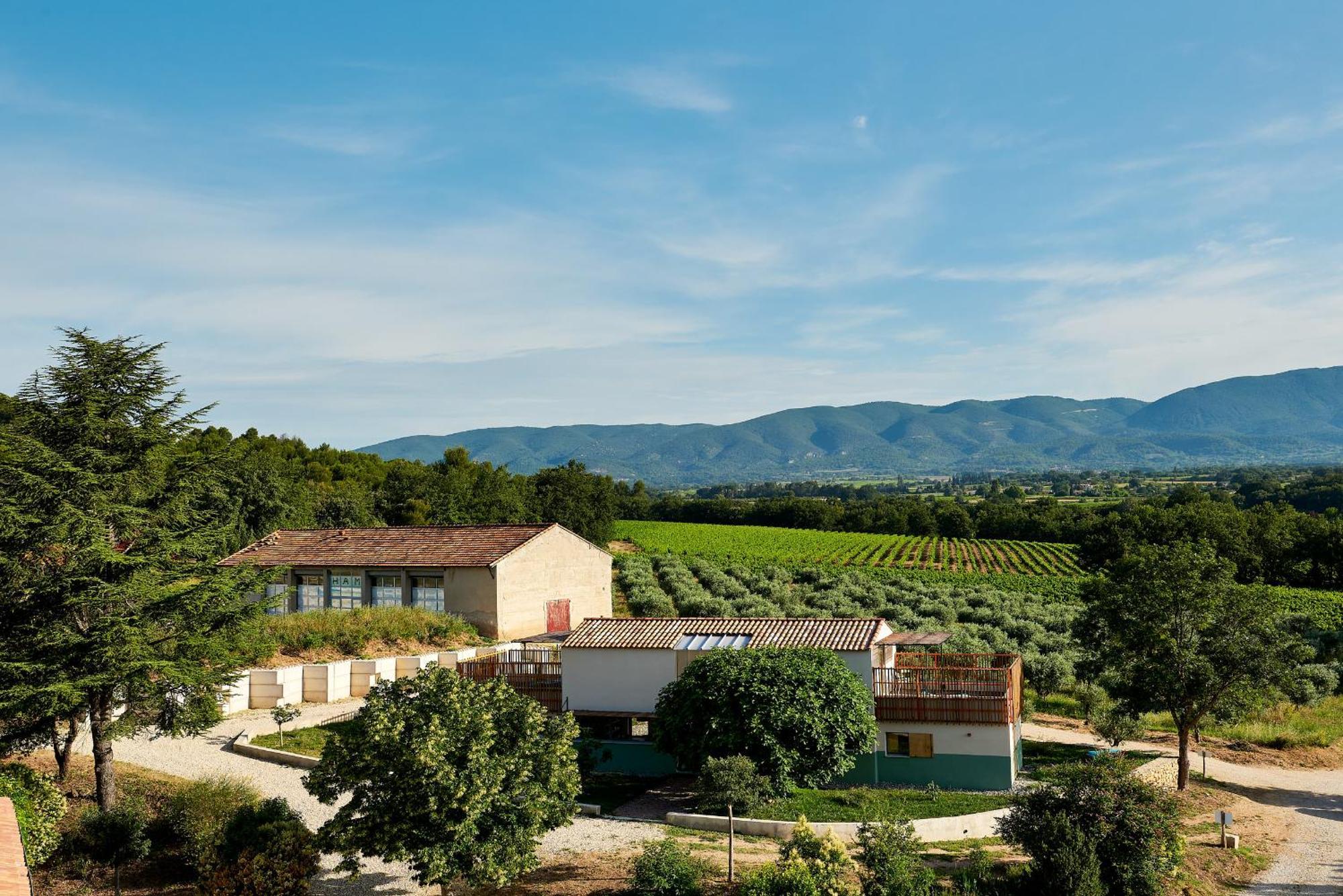 Domaine La Ferme Hi Bride Bed & Breakfast Villelaure Exterior foto